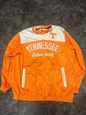 Tennessee Volunteers Orange & White Collegiate Windbreaker Jacket